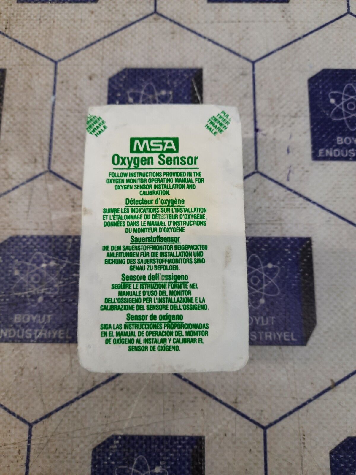 MSA Oxygen Sensor 457621