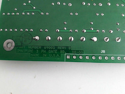 Omnipure 69003 Rev:8 Gate Board