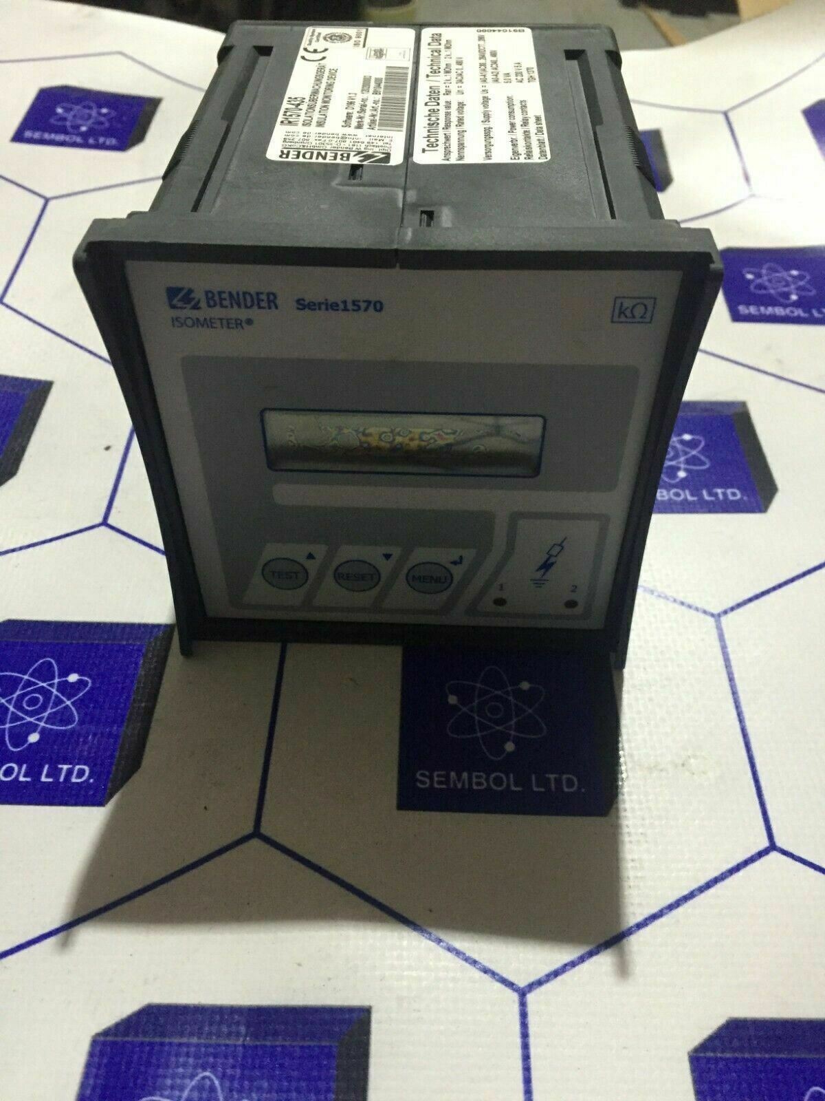 BENDER B91044000 IR1570-435 A-Isometer Insulations Monitoring Device