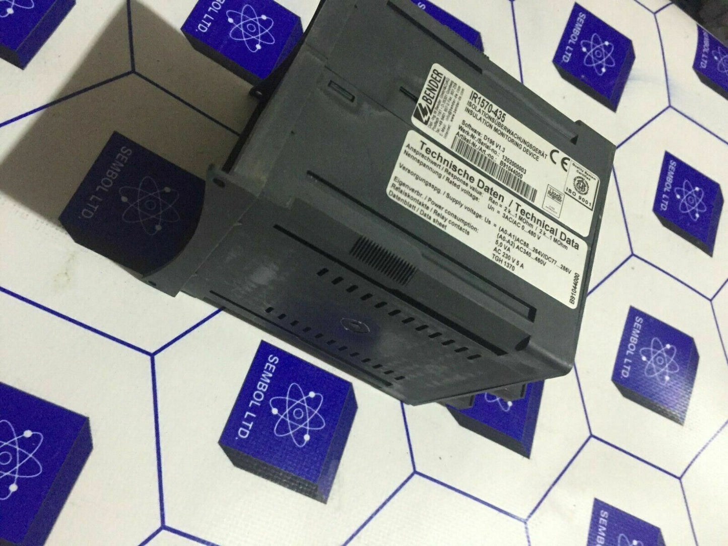 BENDER B91044000 IR1570-435 A-Isometer Insulations Monitoring Device