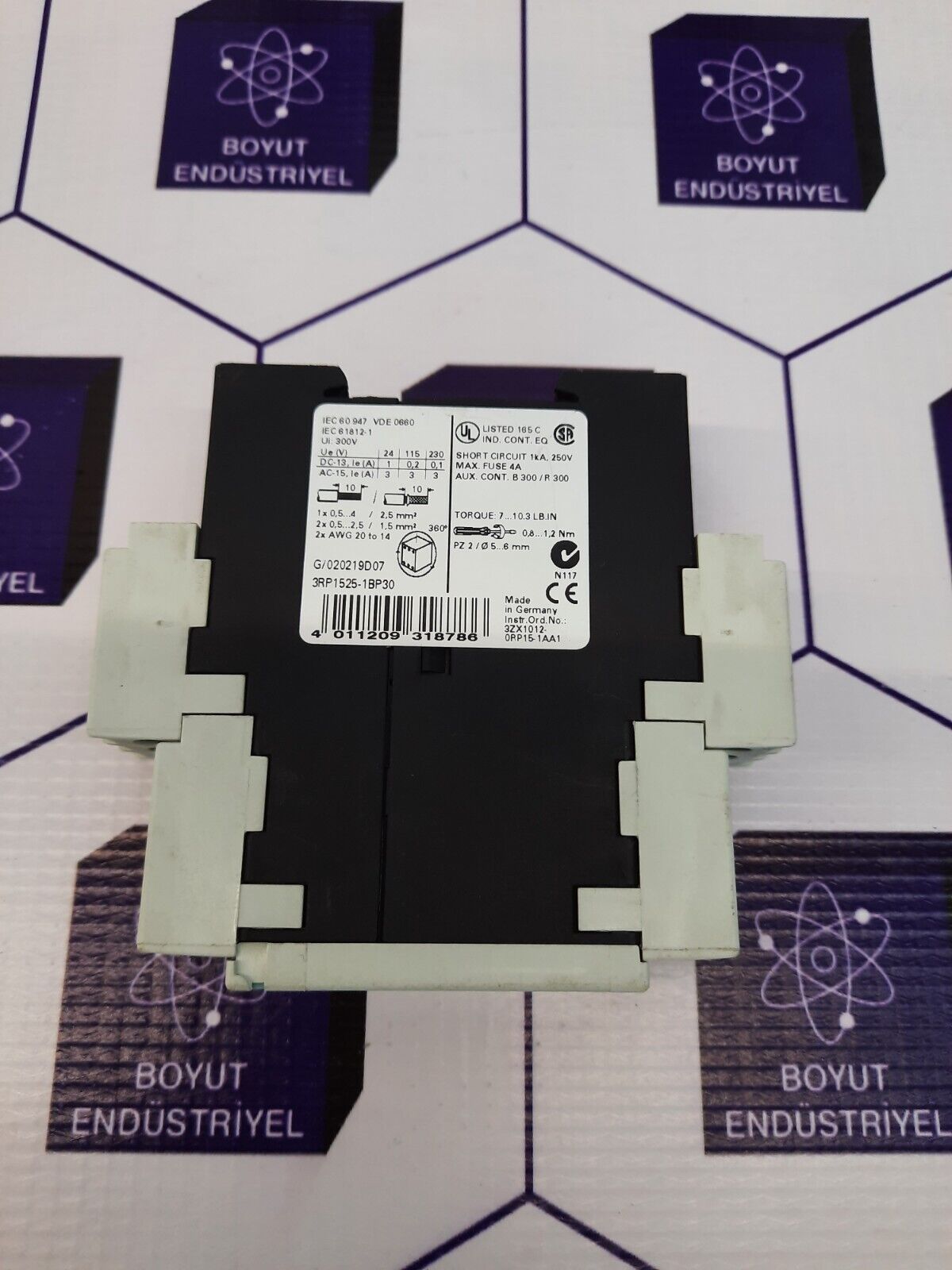 Siemens Sirius 3RP1525-1BP30 Time Delay Relay
