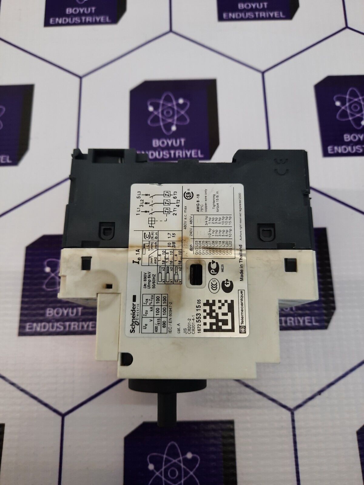 Schneider Electric GV2-L05 1A Circuit Breaker