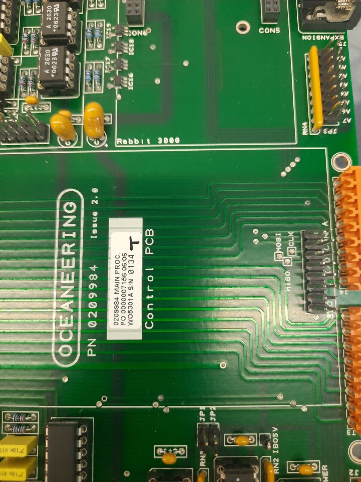 OCEANEERING 0209984 ISSUSE 2.0 CONTROL PCB