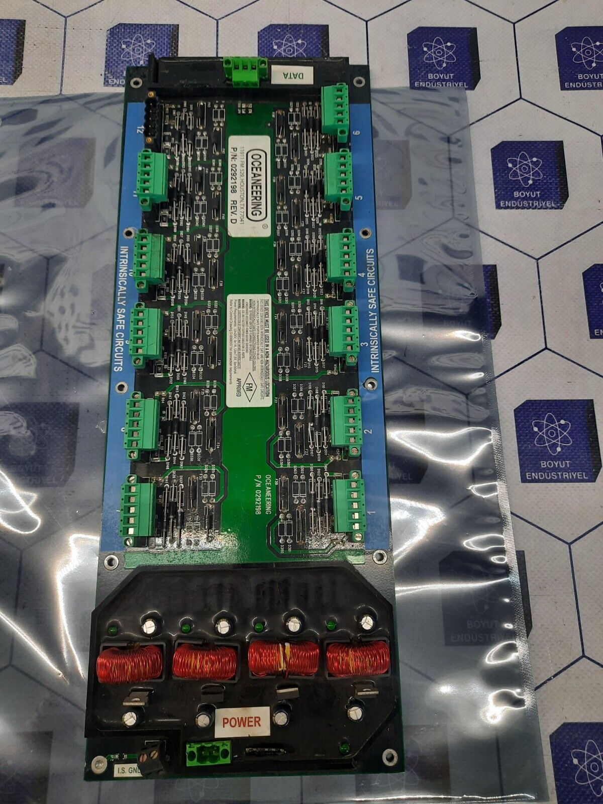 OCEANEERING INTRINSICALLY SAFE CIRCUITS 0292198 REV.D