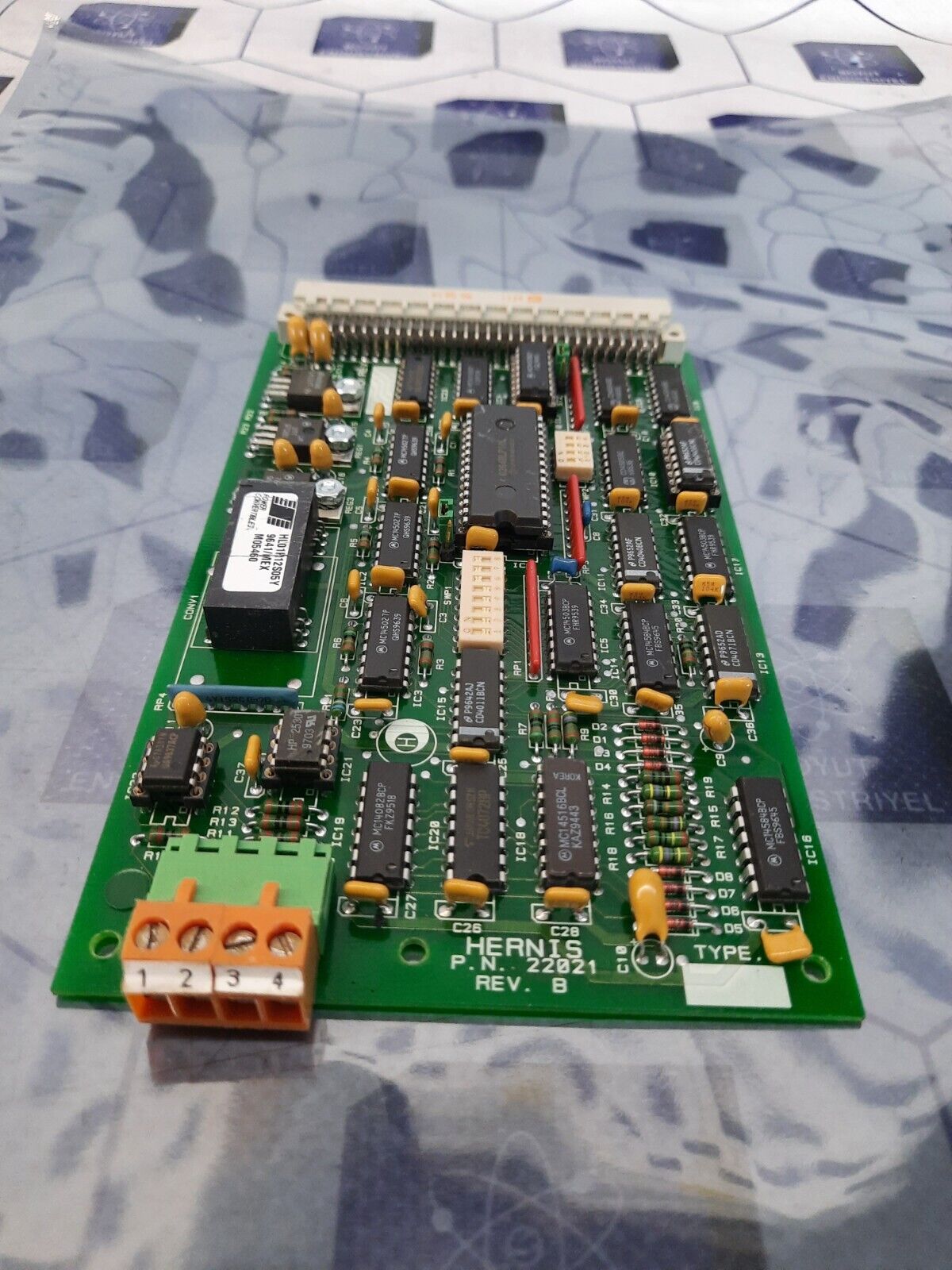 HERNIS SCAN SYSTEM 22021 REV B PC BOARD