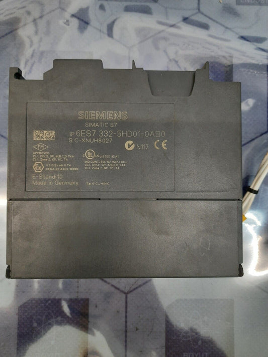 Siemens 6ES7 332-5HD01-0AB0 Analog Power Module Simatic