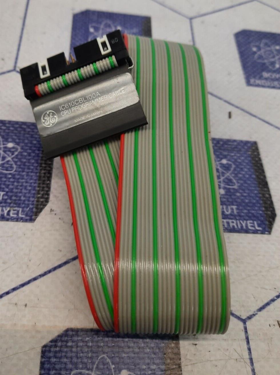 GE FANUC IC610CBL100A CPU PROGRAMMER CABLE
