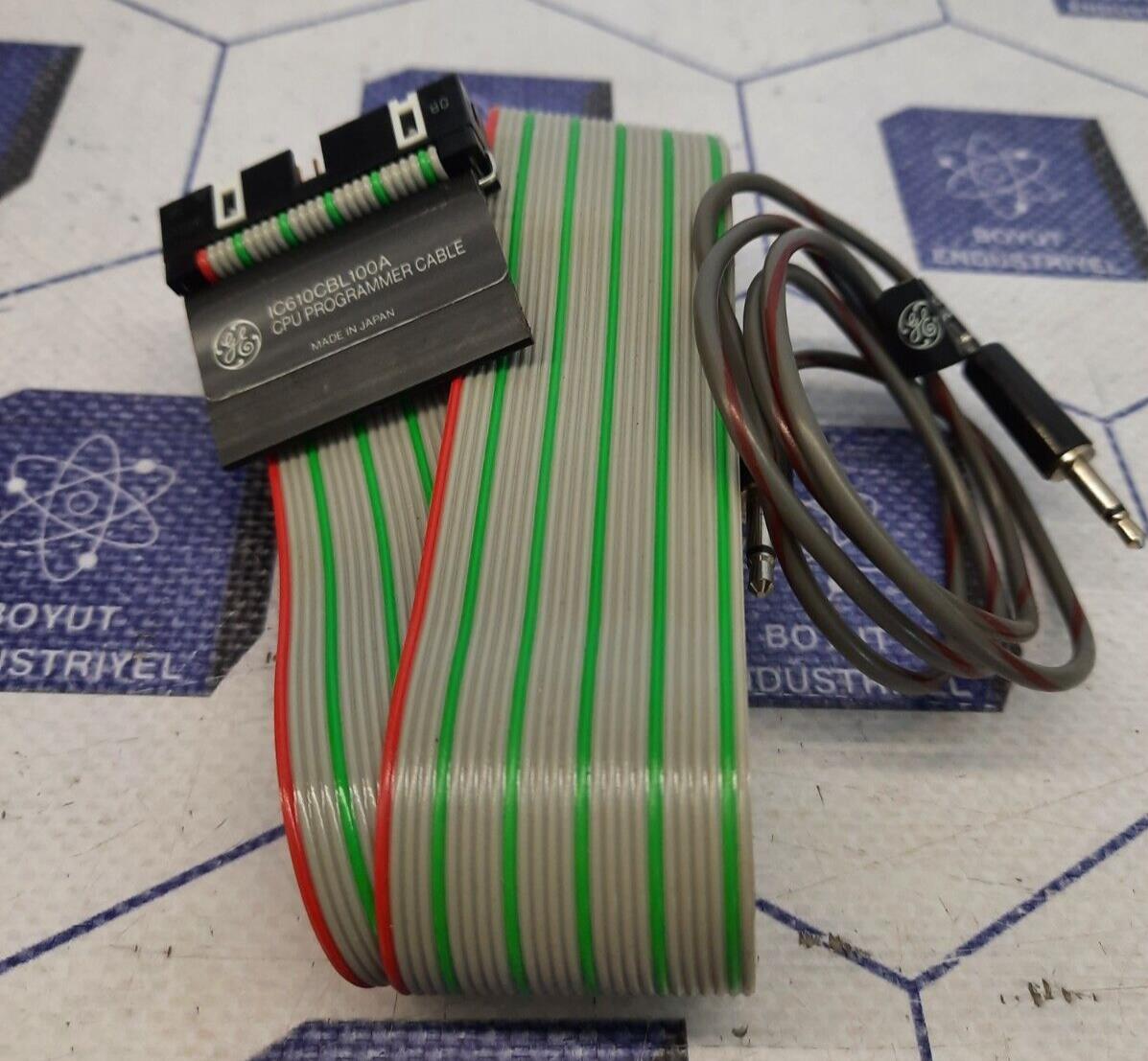 GE FANUC IC610CBL100A CPU PROGRAMMER CABLE