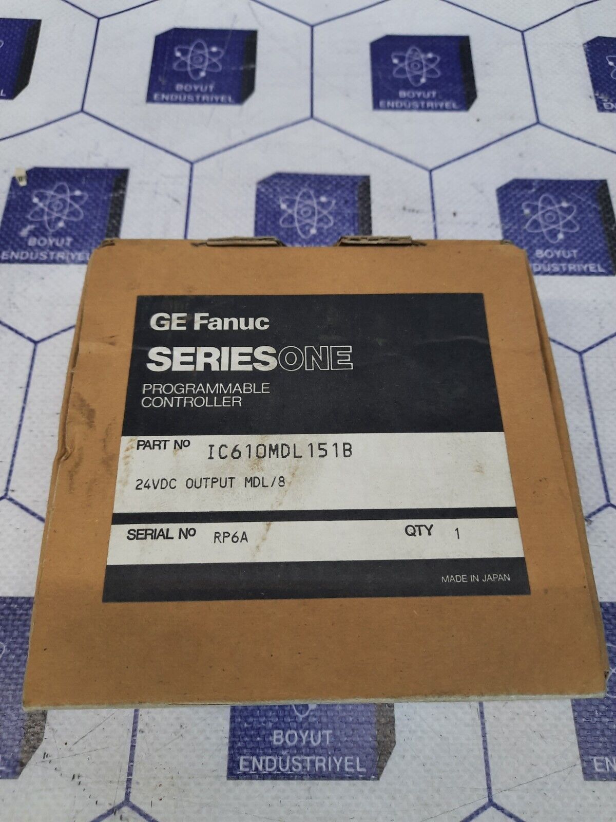 GE FANUC IC610MDL151B PROGRAMMABLE CONTROLLER 24 VDC OUTPUT MDL/8