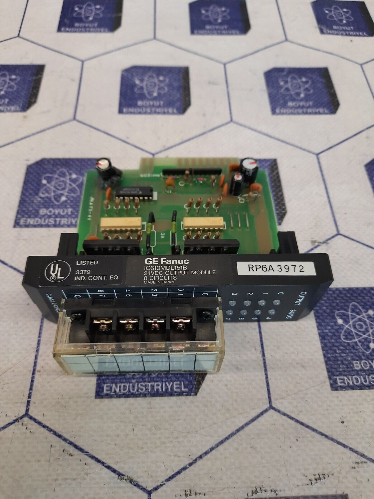 GE FANUC IC610MDL151B PROGRAMMABLE CONTROLLER 24 VDC OUTPUT MDL/8