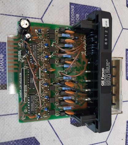GE FANUC IC610MDL111A PROGRAMMABLE CONTROLL24VAC/DC SRCE INPUT MODULE 8 CIRCUITS