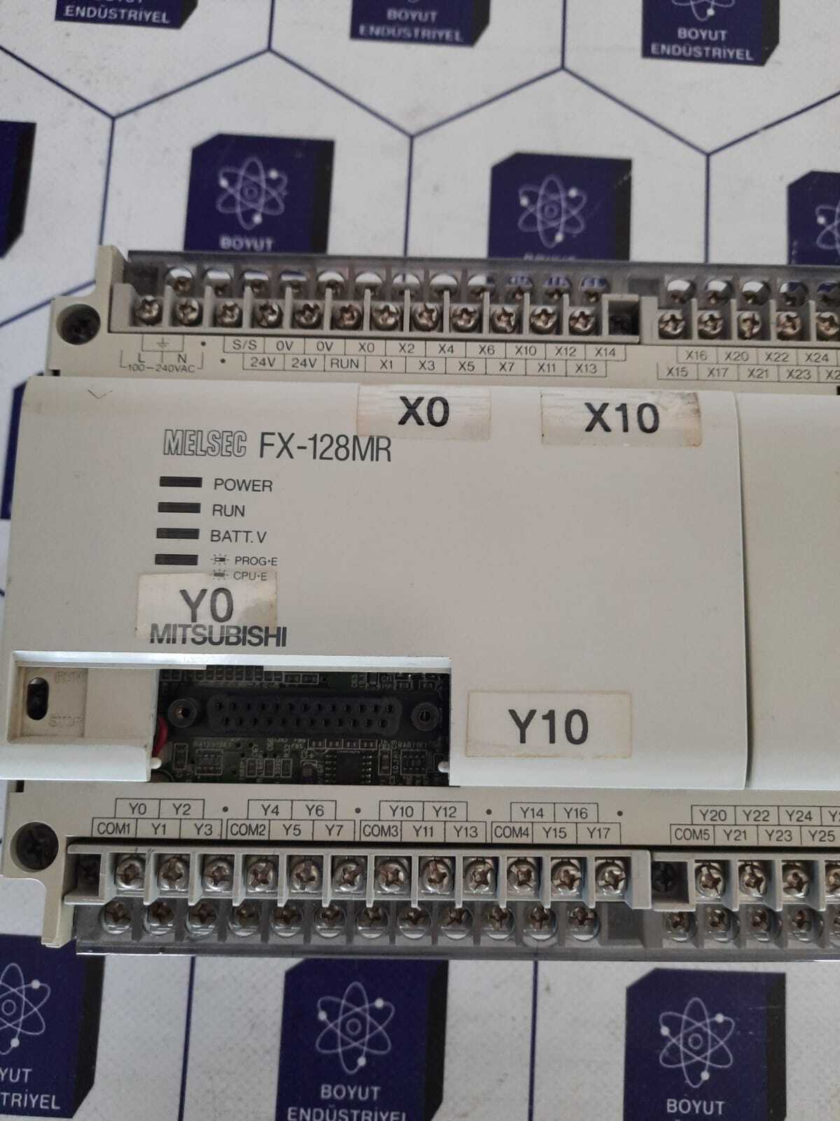 MITSUBISHI PLC FX-128MR-ES/UL 100-240VAC PROGRAMMABLE CONTROLLER