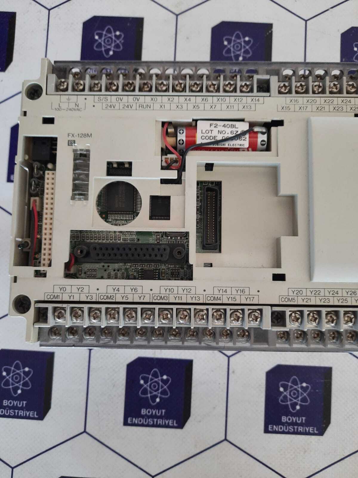 MITSUBISHI PLC FX-128MR-ES/UL 100-240VAC PROGRAMMABLE CONTROLLER