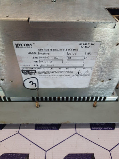 Xycom Automation PM3510T Touch Screen Human Machine Interface