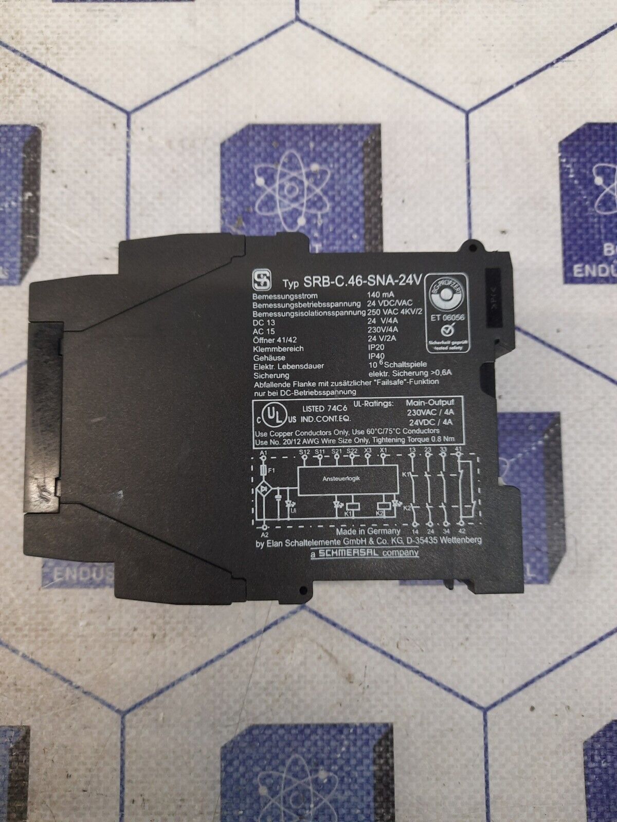 SCHMERSAL SRB-C.46-SNA-24V Safety Relay