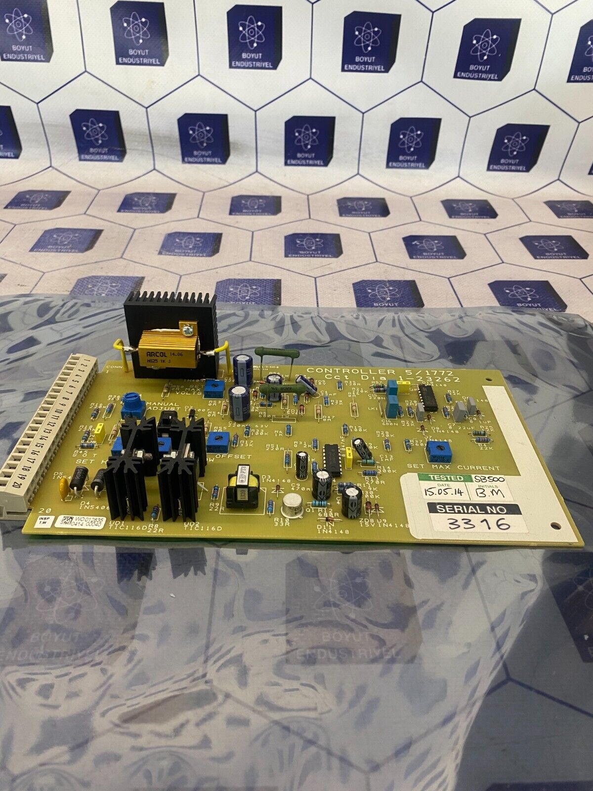CCT Dia 1-23262 PCB Controller 5/1772 1/23264 Iss 1