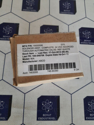 ASCO AS/400 400727-085 6815 48VAC/50-60Hz