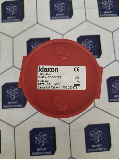 EUROPEAN SAFETY SYSTEMS LTD TCA-0023 SYREX IS SOUNDER