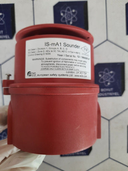 EUROPEAN SAFETY SYSTEMS LTD TCA-0023 SYREX IS SOUNDER