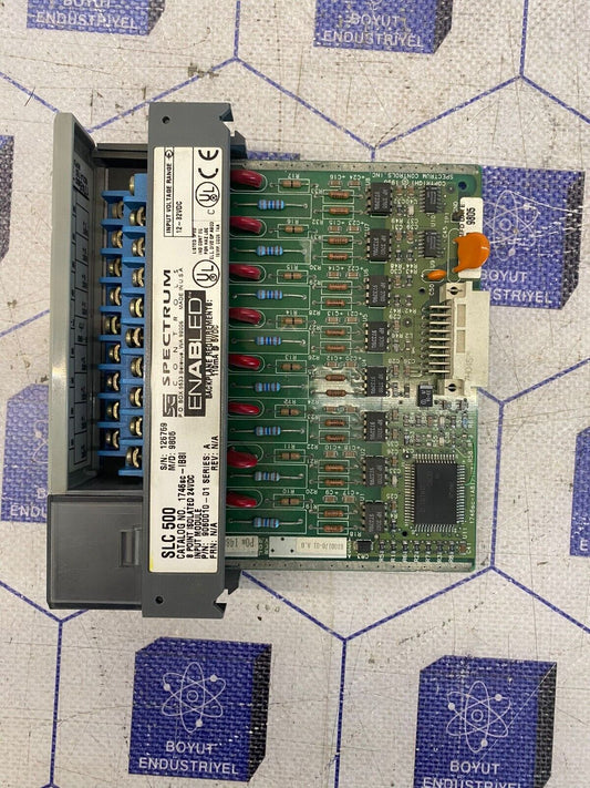 ALLEN BRADLEY 1746sc-IB8I SER.A SLC500 INPUT MODULE