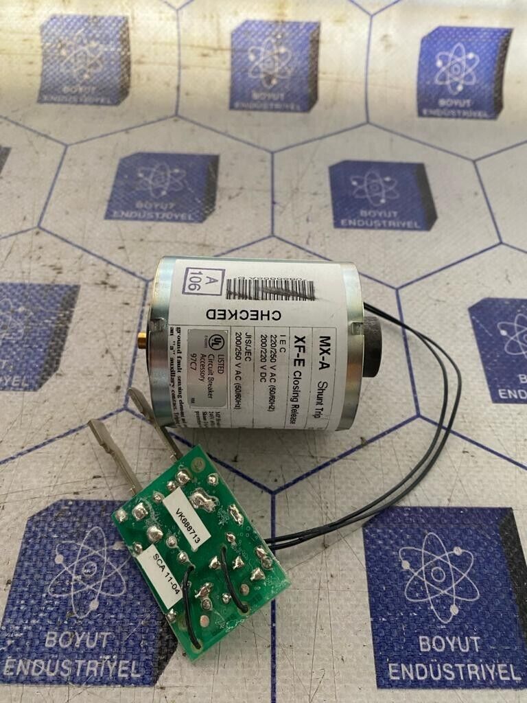 Merlin Gerin MX-A Shunt Trip XF-E Closing Release Circuit Breaker 200/220V DC