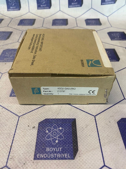 PEPPERL+FUCHS KSD2-GW2-PRO (PART NO:210797) PROFIBUS INTERFACE