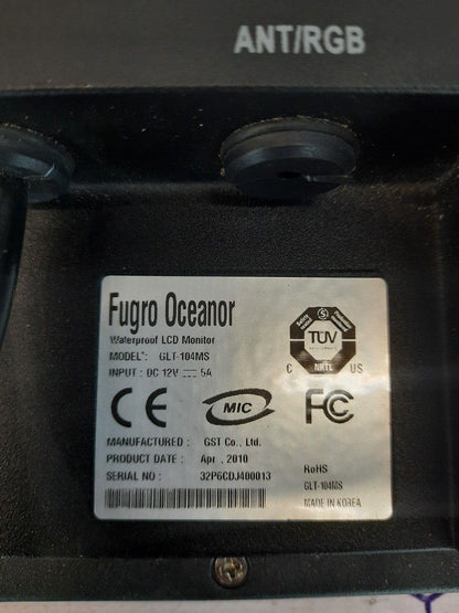 FUGRO OCEANOR GLT-104MS WATERPROOF LCD MONITOR