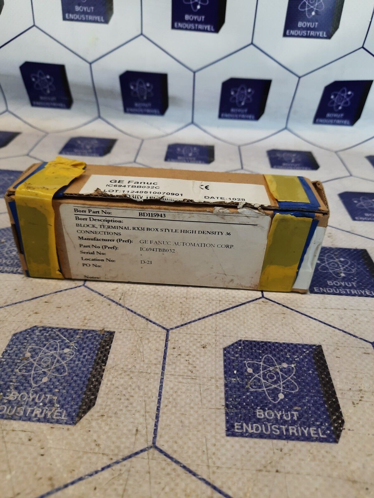 GE FANUC High Density Terminal Block Box Style IC694TBB032C