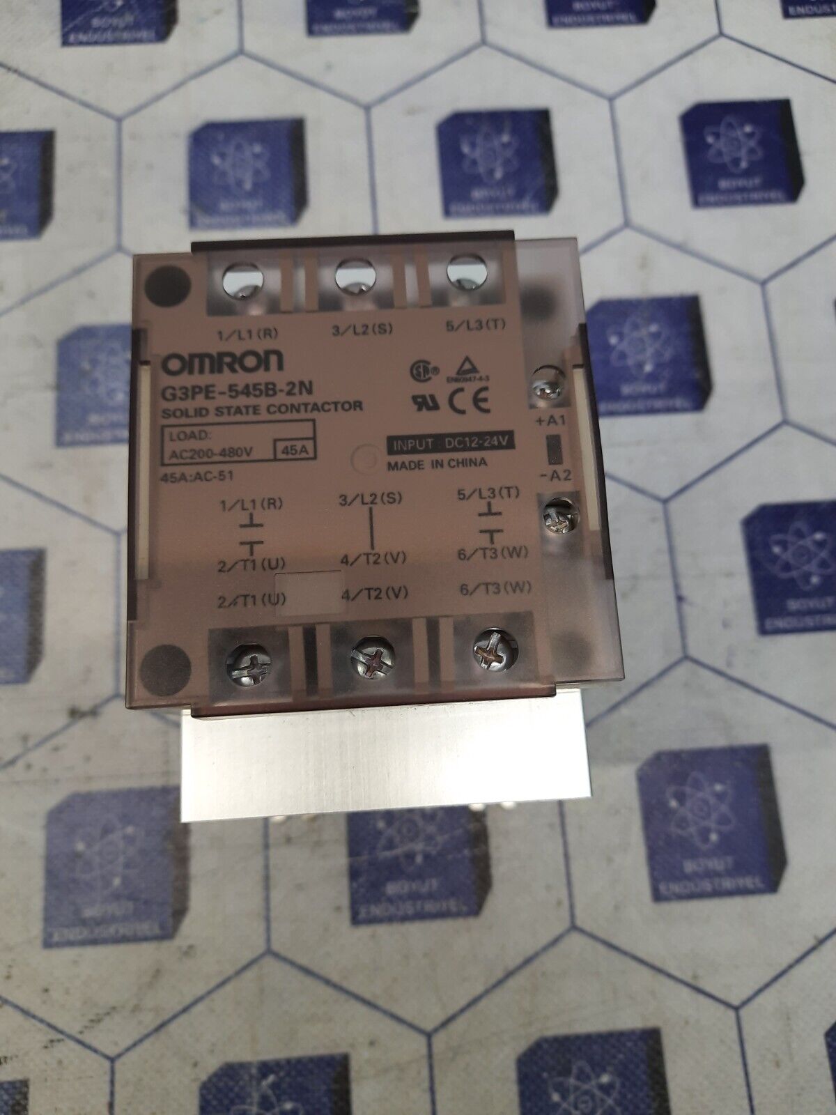 OMRON G3PE-545B-2N Solid State Contactor DC12-24v