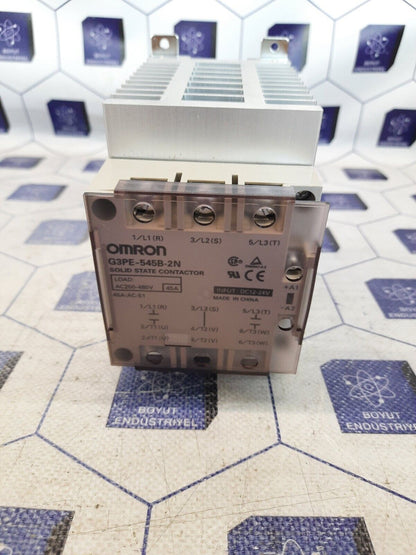 OMRON G3PE-545B-2N Solid State Contactor DC12-24v