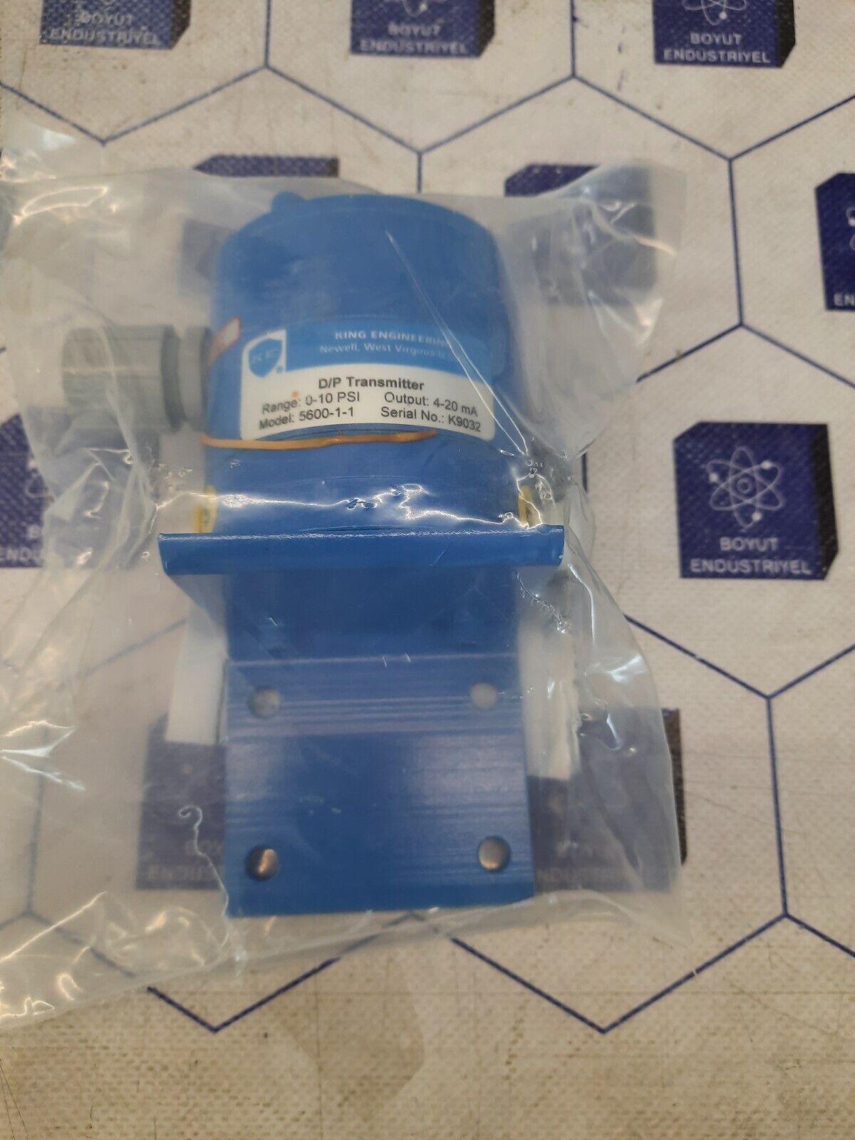 KING-GAGE D/P DIFFERENTIAL PRESSURE TRANSMITTER 0-15 PSID 5600-1-1