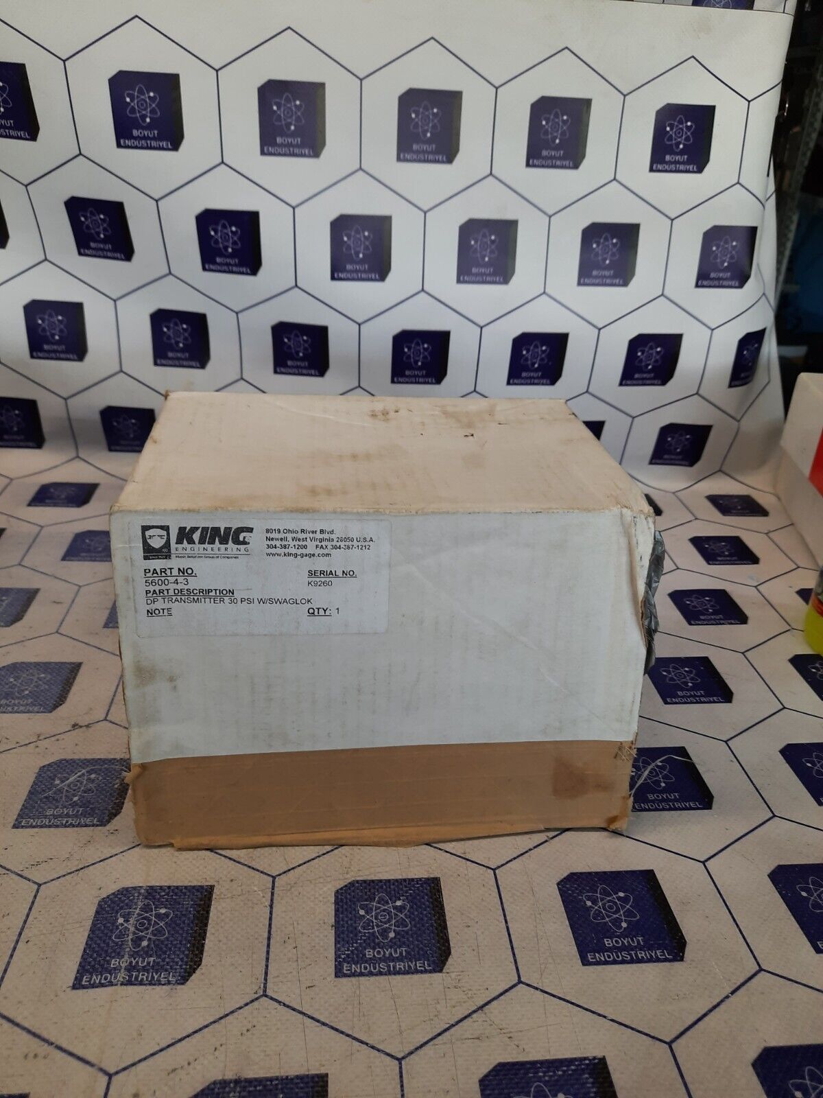 KING-DP TRANSMITTER 0-30 PSI-5600-4-3