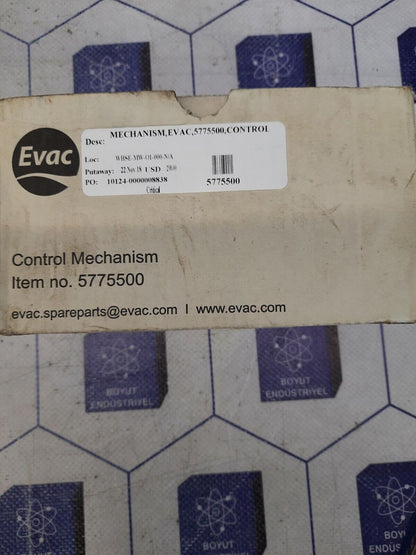 Evac 5775500 Control Mechanism