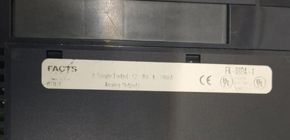 FACTS ENGINEERING F4-08DA-1 ANALOG INPUT MODULE