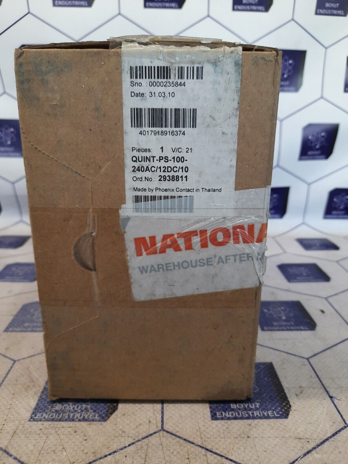 Phoenix Contact 2938811 QUINT-PS-100-240AC/12DC/10 Power Supply