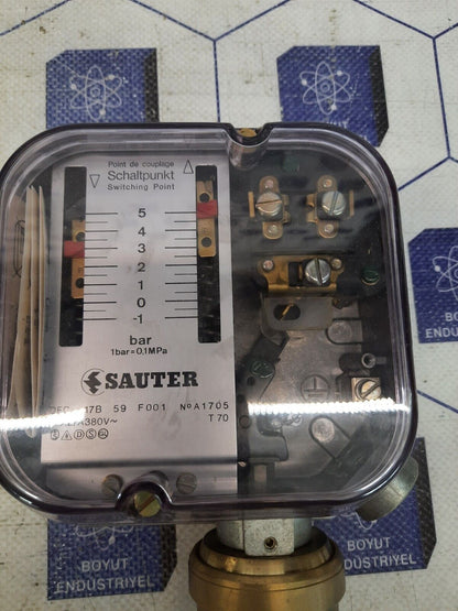 SAUTER DFC17B59 F001 Pression Interrupteur