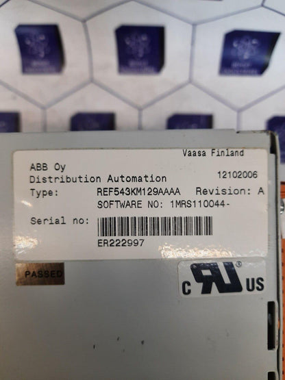 ABB REF 543 REF543KM129AAAA /A FEEDER TERMINAL RELAY
