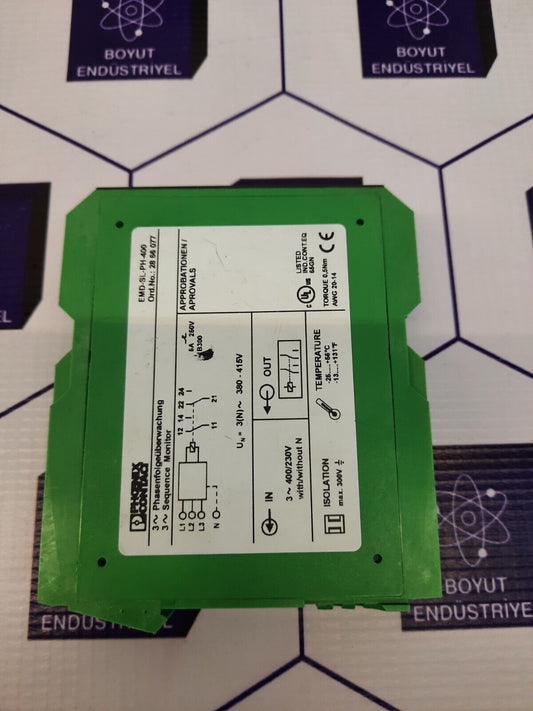 PHOENİX CONTACT EMD-SL-PH-400(Ord.No:2866077)Monitoring Relay