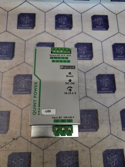 PHOENIX CONTACT QUINT-PS-100-240AC/24DC/10 - 2866763 POWER SUPPLY