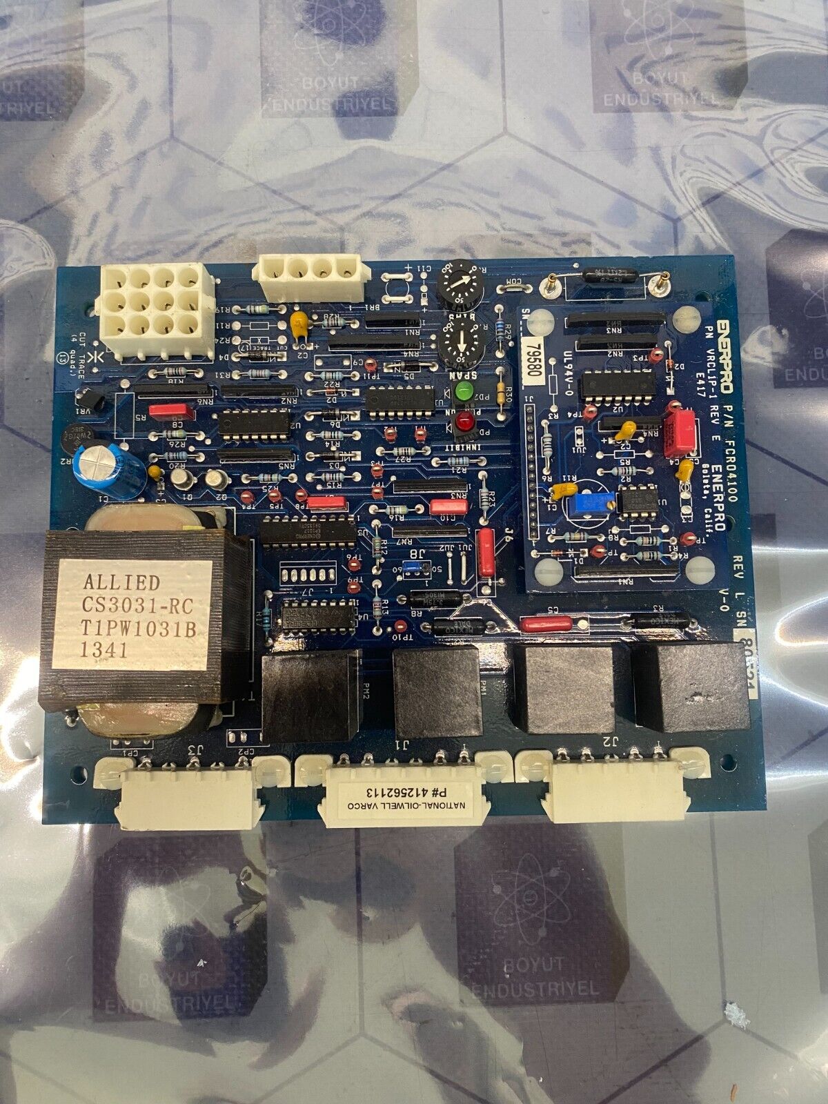 ENERPRO FCRO4100 FIRING PCB BOARD 6725120009 REV. 1