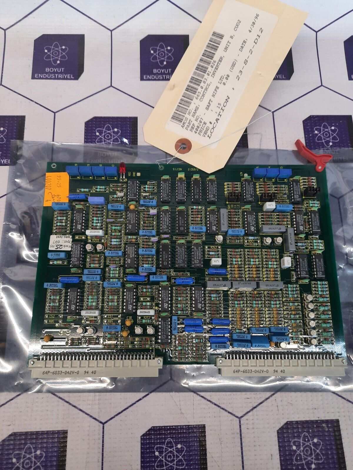 Saft Nife 64P-6033-042V-0 CARD