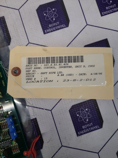 Saft Nife 64P-6033-042V-0 CARD