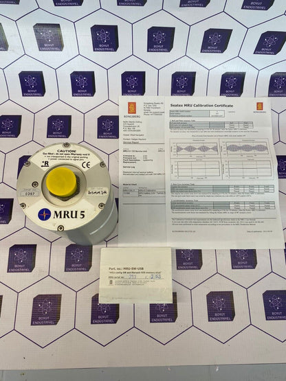 KONGSBERG MRU 5 MRU-M-SC1 MOTION REFERENCE UNIT