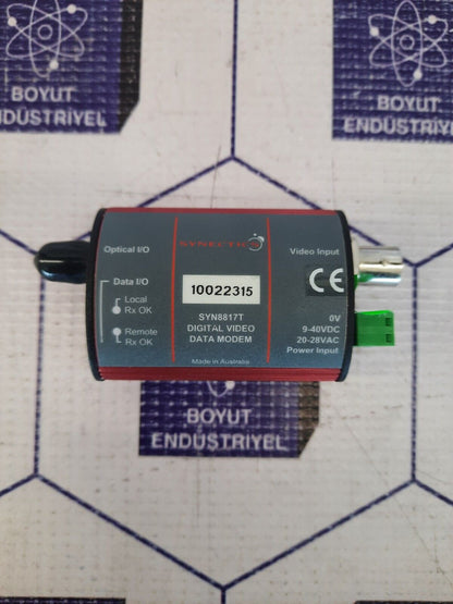 SYNECTICS SYN8817T DIGITAL VIDEO/DATA MODEM