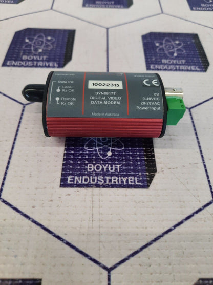 SYNECTICS SYN8817T DIGITAL VIDEO/DATA MODEM