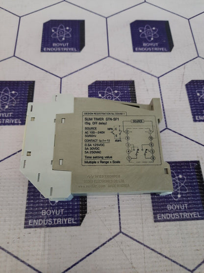 LUXCO SLIM TIMER GTN-SF1 OFF DELAY