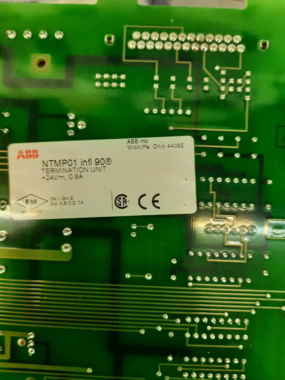 ABB NTMP01 TERMINATION UNIT