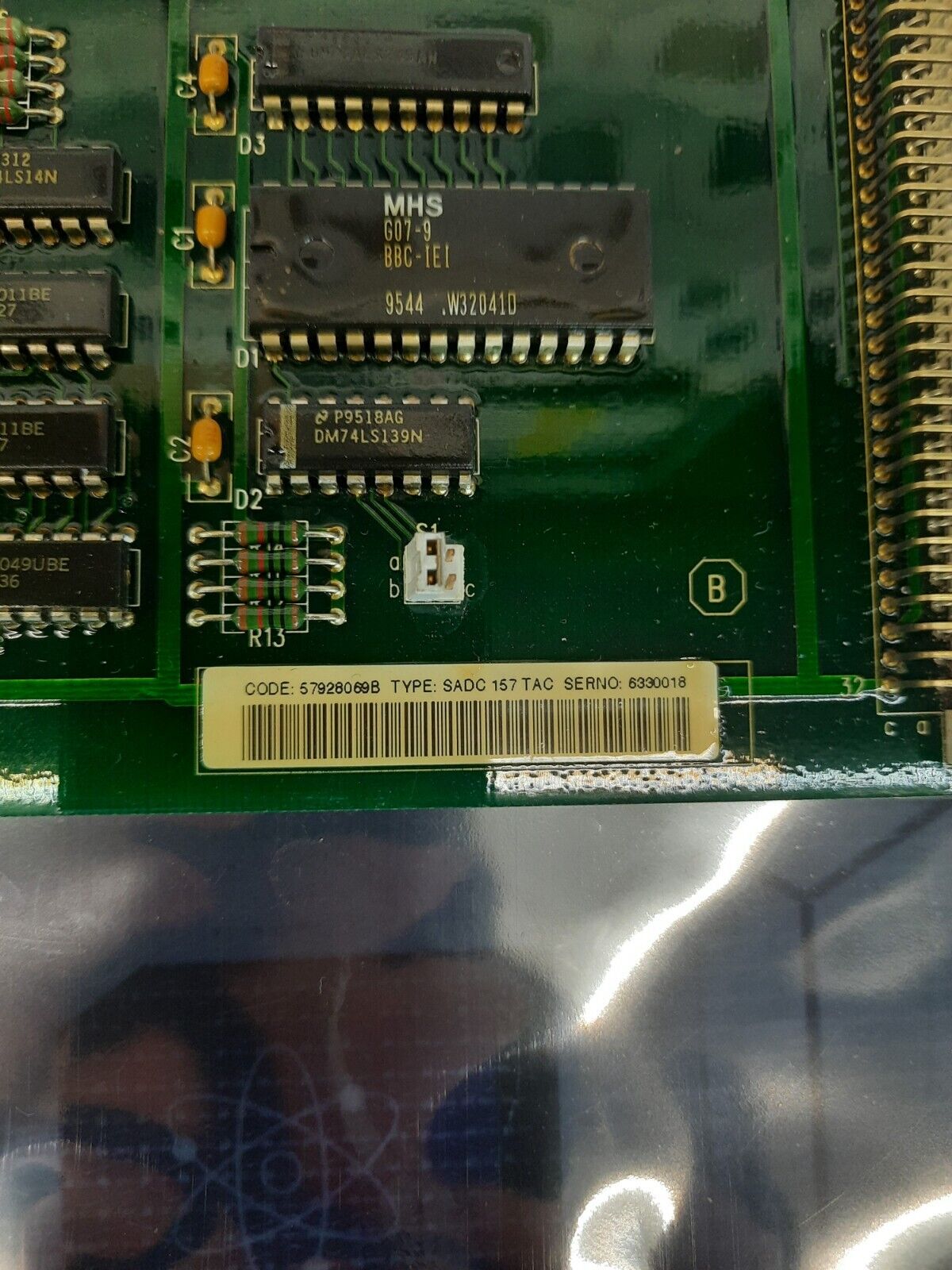 ABB SADC 157 TAC 57928069B CARD