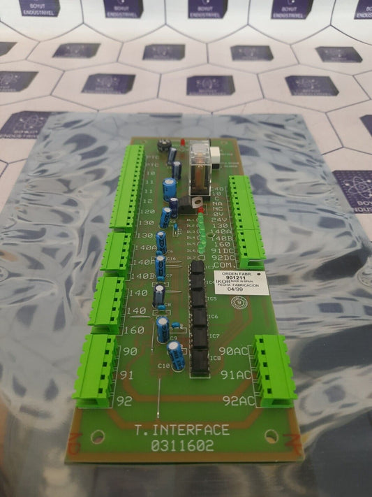 ENOR 0311602 / 84.0103.00C 520 TINT INTERFACE CARD