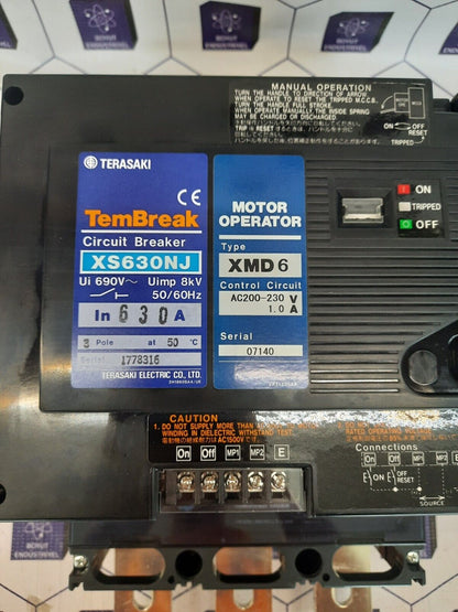 TERASAKI XS630NJ XMD 6 MOTOR OPERATOR